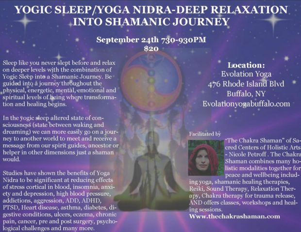 Yoga Nidra Shamanic Journeysept24